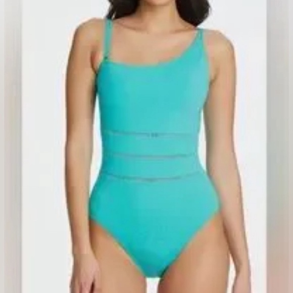 Blue rod beattie Piece Swimsuit - Picture 2 of 9